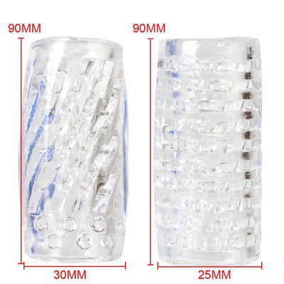 Male masturbator with suction