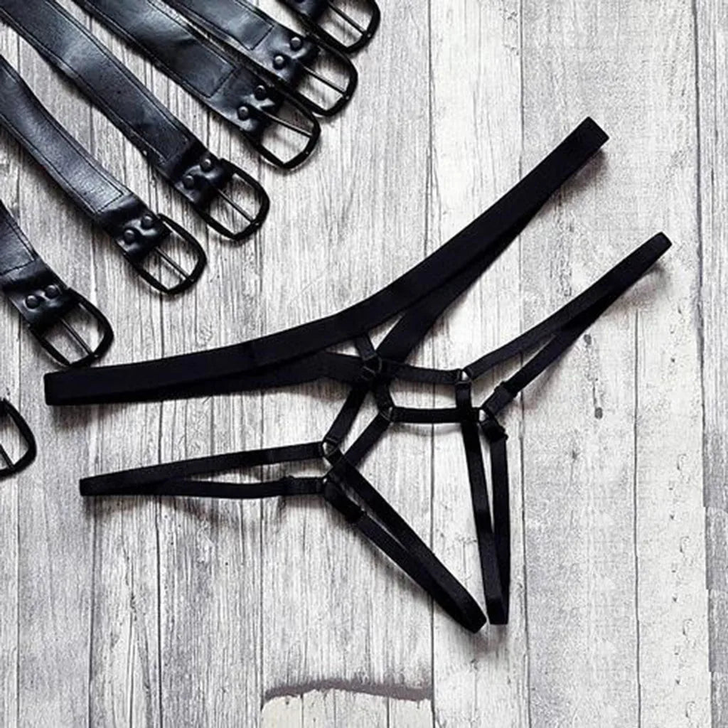 Lencería sexy de encaje para mujer de talla grande