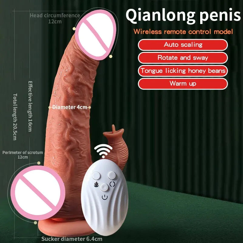 Realistic Vibrating Dildo for Women | Pleasure Toy for Her