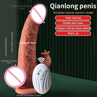 Realistic Vibrating Dildo for Women | Pleasure Toy for Her