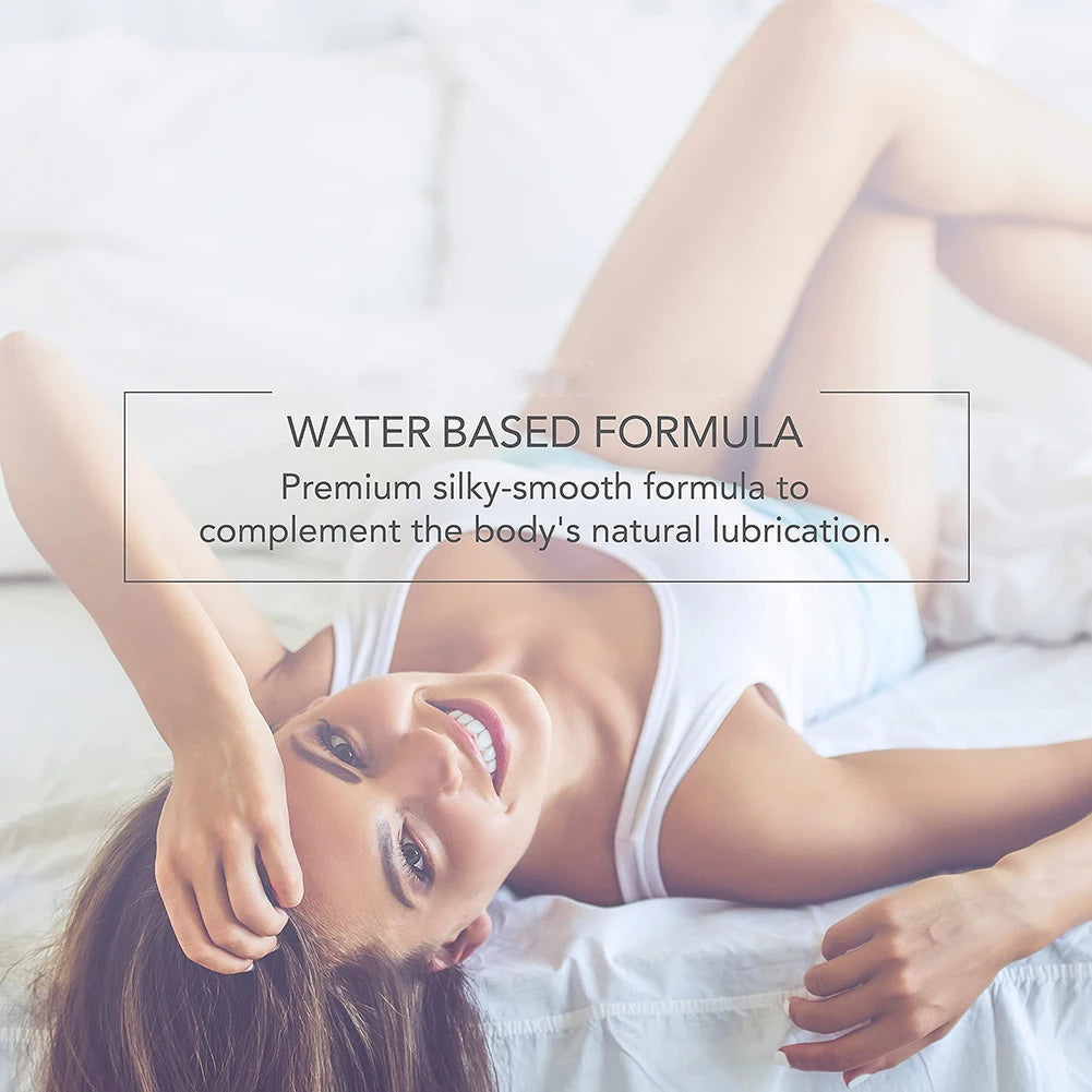 Long-Lasting Water-Based Personal Lubricant – pH Balanced, Safe for Men, Women & Couples (1/2/5PCS)