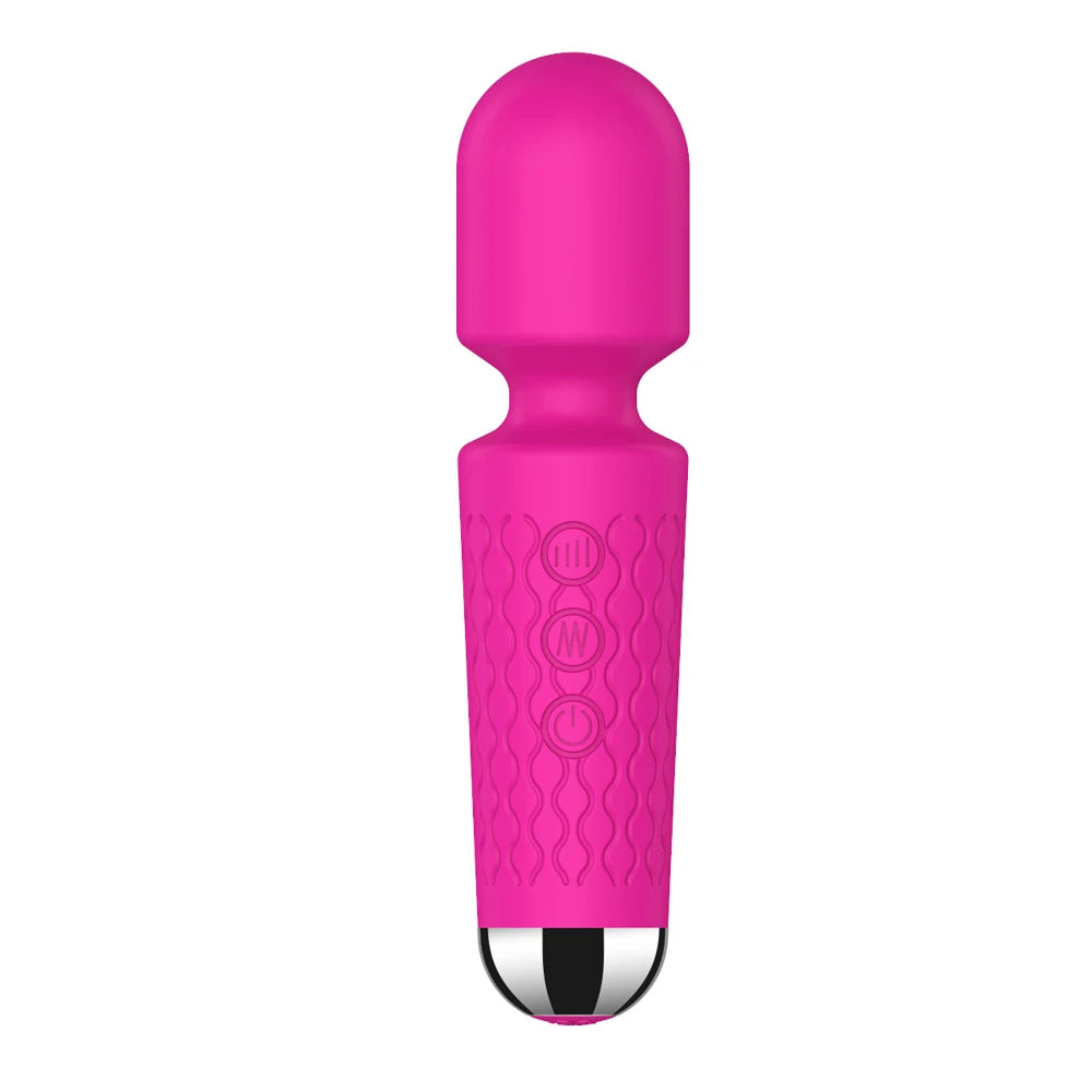 20-Speed Powerful AV Magic Wand – Clitoris & G-Spot Stimulator for Women