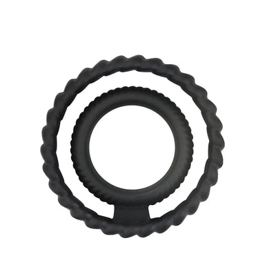 Ultimate Stamina Trio: Silicone Cock Rings Set