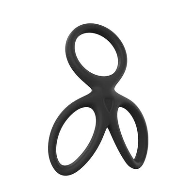 Ultimate Stamina Trio: Silicone Cock Rings Set