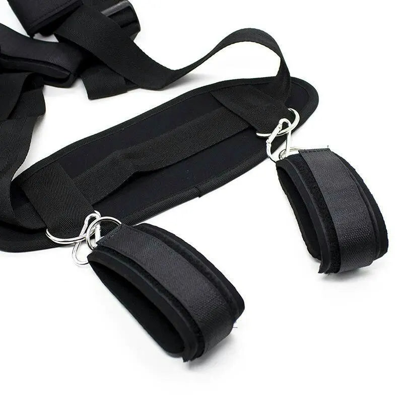 Restraints Set | Handcuffs, Neck & Ankle Cuffs Bondage Straps