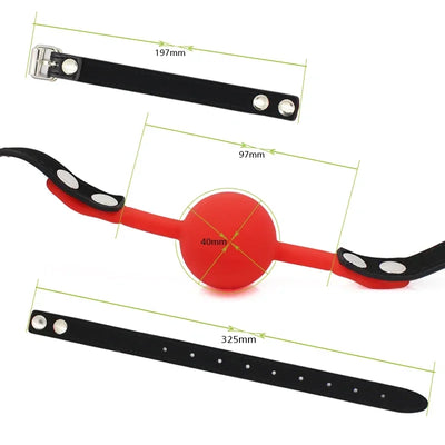 Soft Silicone Ball Gag