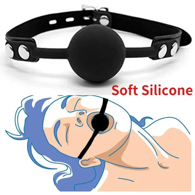 Soft Silicone Ball Gag