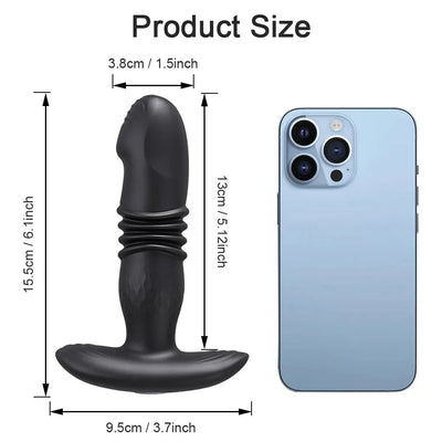 Telescopic anal stimulator