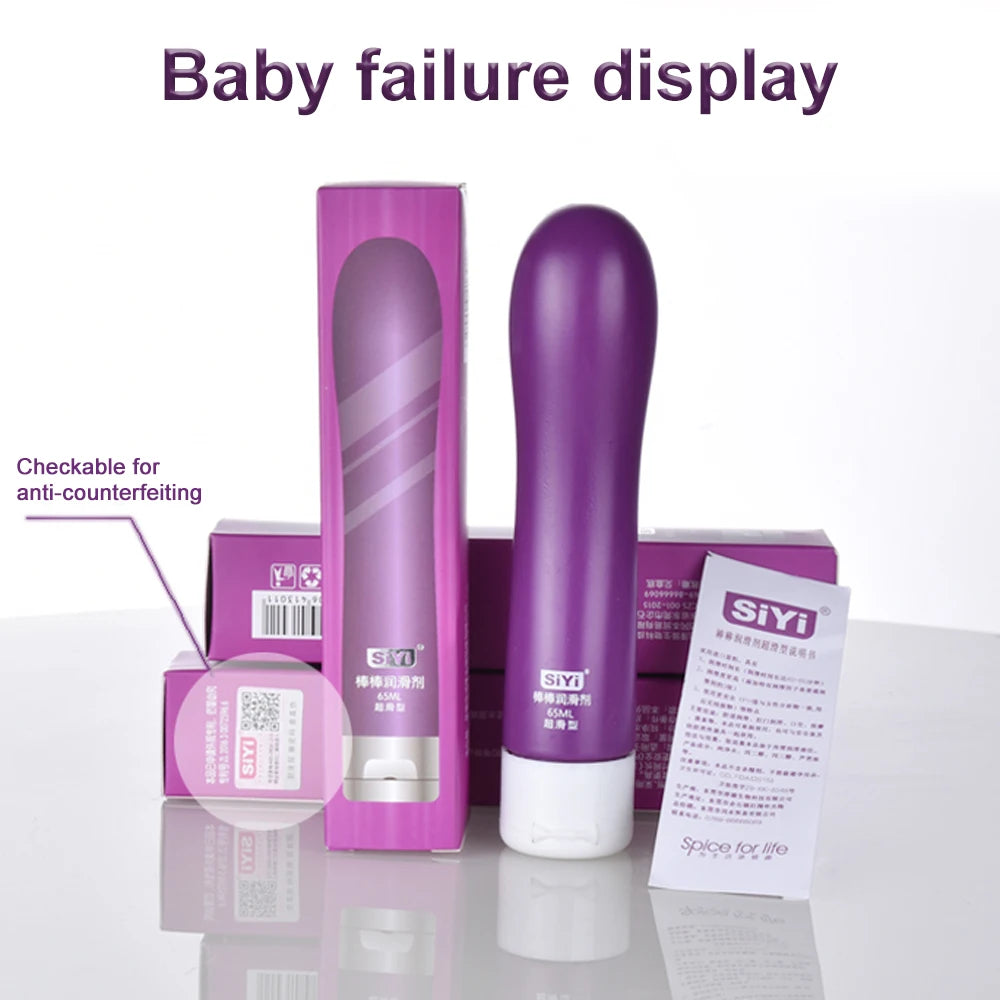 Gel lubrifiant intense 65 ml, stimulant et lubrifiant pour femmes et couples.