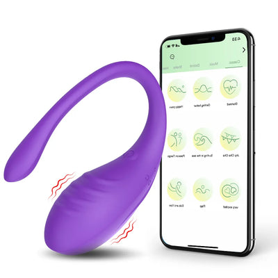 Vaginal Vibrator: 9-Speed App-Wearable Vibrator for Couples