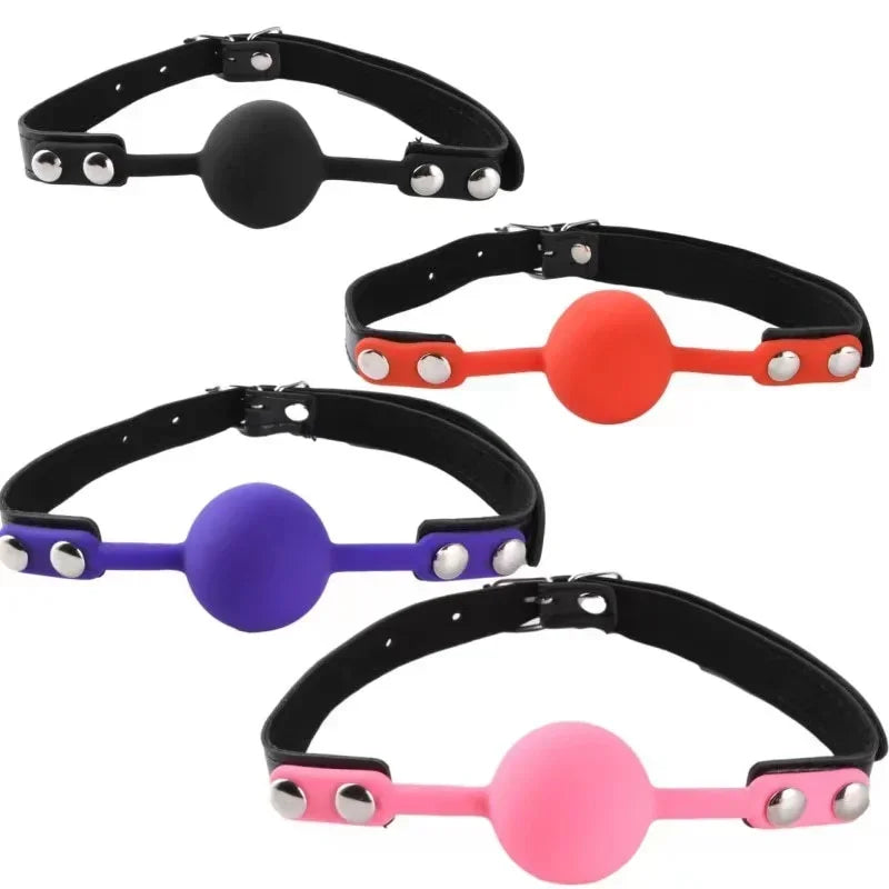 Soft Silicone Ball Gag