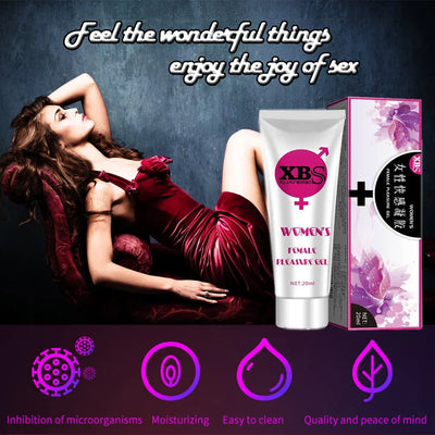 Gel pour orgasme rapide, stimulant de la libido féminine, resserrement vaginal, éjaculation féminine, lubrifiant sexuel pour un plaisir accru