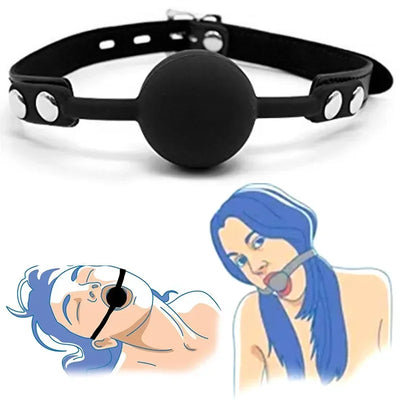 Soft Silicone Ball Gag